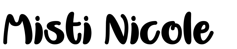 Misti Nicole font family download free