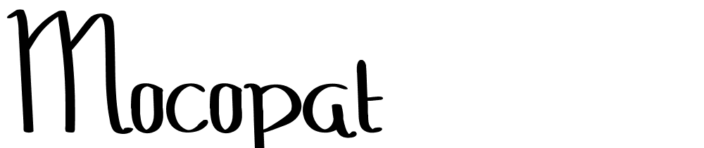 Mocopat font family download free