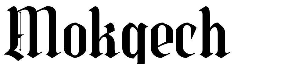 mokgech font family download free