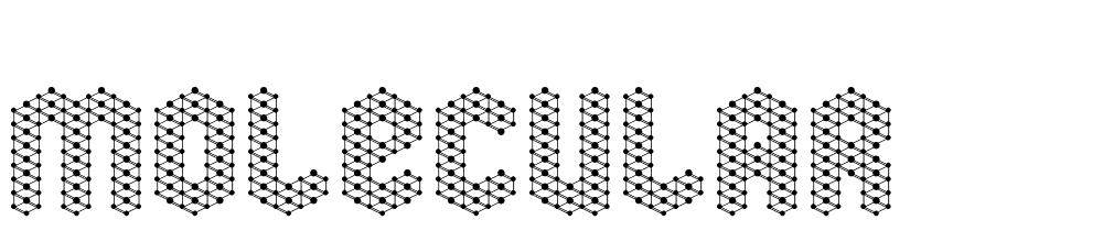 Molecular font family download free