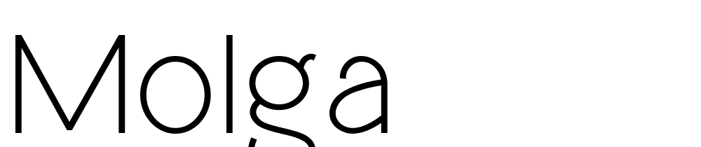 Molga font family download free