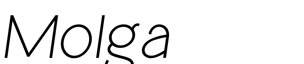 Molga font family download free