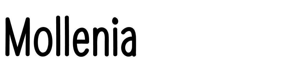 Mollenia font family download free