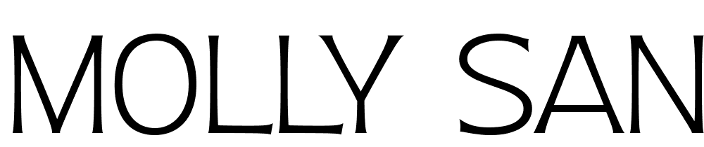 Molly-Sans-N-PERSONAL-Thin font family download free