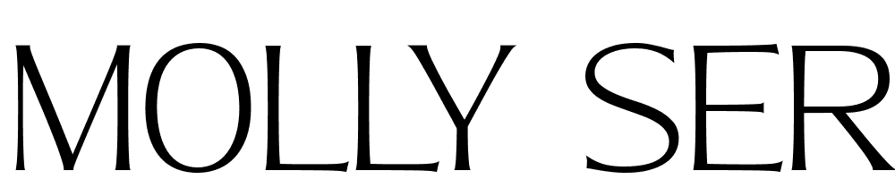 Molly-Serif-N-PERSONAL-Thin font family download free