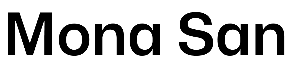 Mona-Sans-SemiBold font family download free