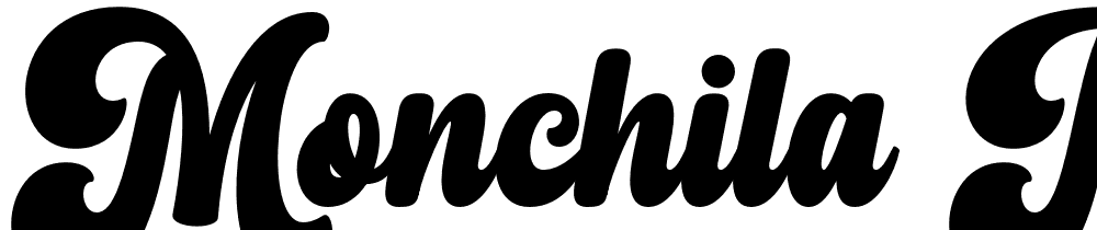 Monchila-Regular font family download free