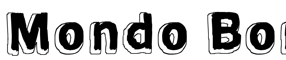 Mondo-Bongo font family download free