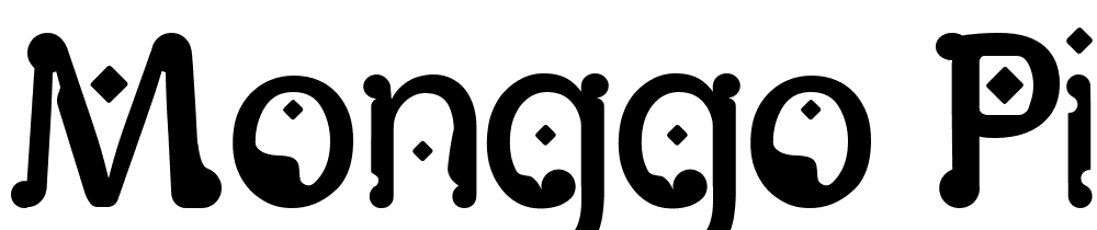 monggo_pinarak font family download free