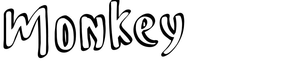 Monkey font family download free