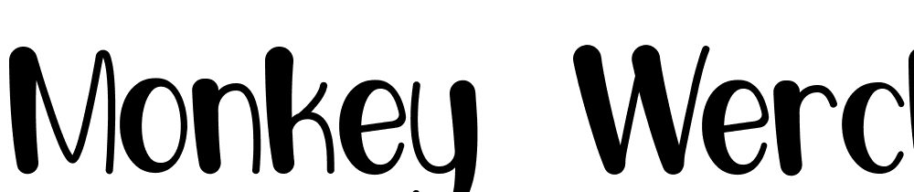 monkey_werch font family download free