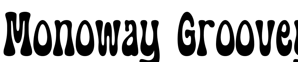 monoway-groovey font family download free