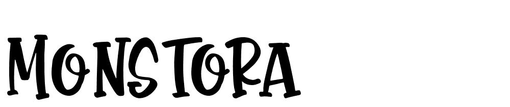 monstora font family download free