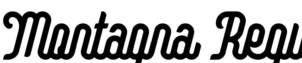 Montagna-Regular font family download free