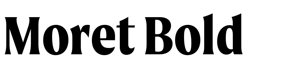 Moret-Bold font family download free