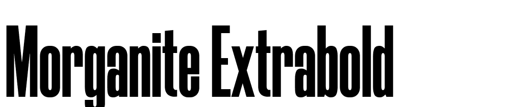 Morganite-ExtraBold font family download free