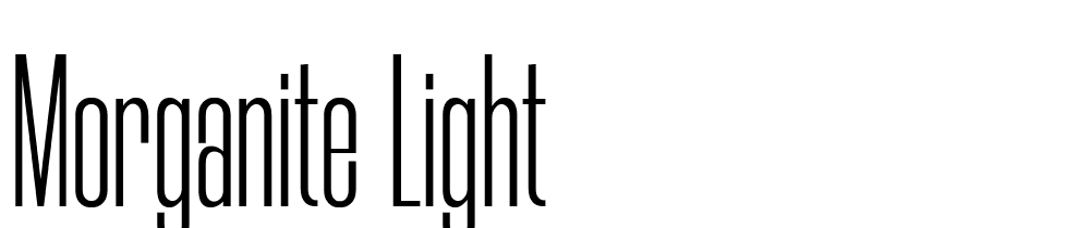 Morganite-Light font family download free