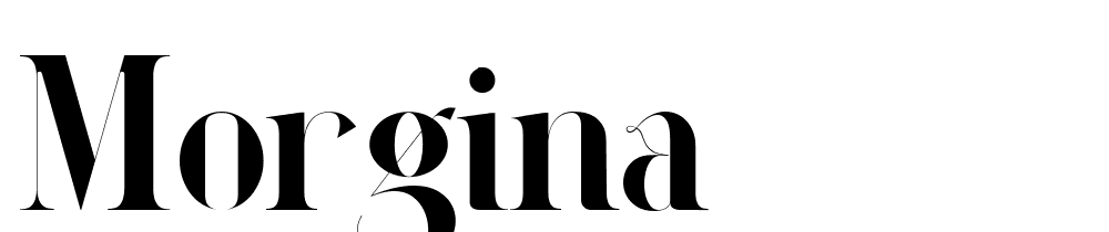 morgina font family download free