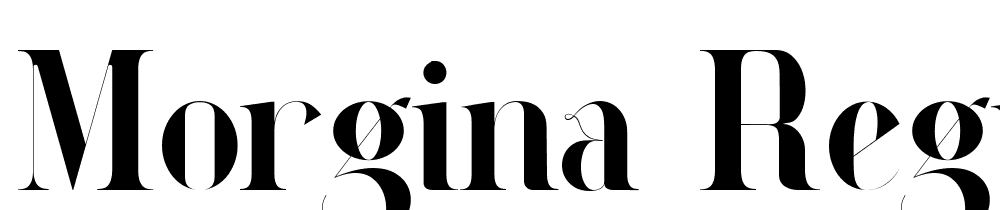 Morgina-Regular font family download free