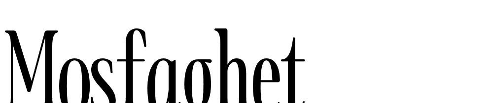 mosfaghet font family download free