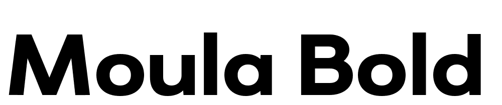 Moula-Bold font family download free