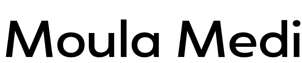 Moula-Medium font family download free