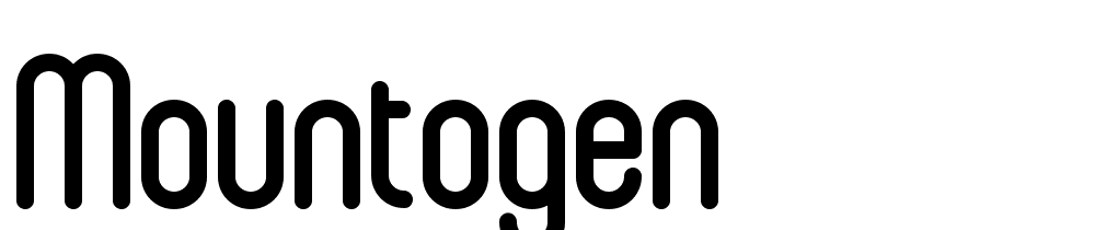 mountogen font family download free