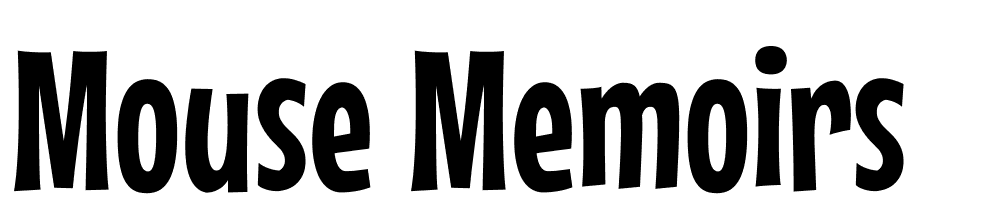 Mouse-Memoirs font family download free