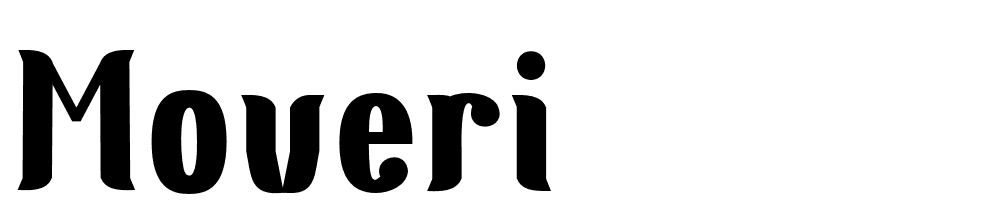 Moveri font family download free