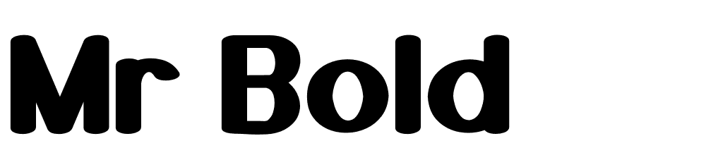 mr_bold font family download free