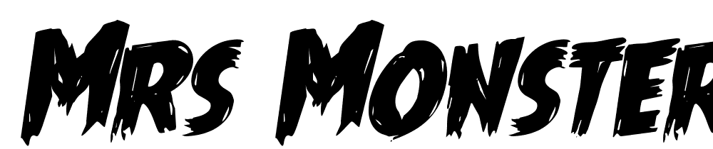 mrs_monster font family download free