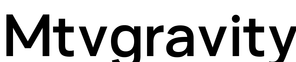 MTVGravityGrotesk-Book font family download free