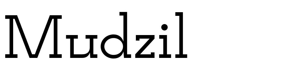 mudzil font family download free