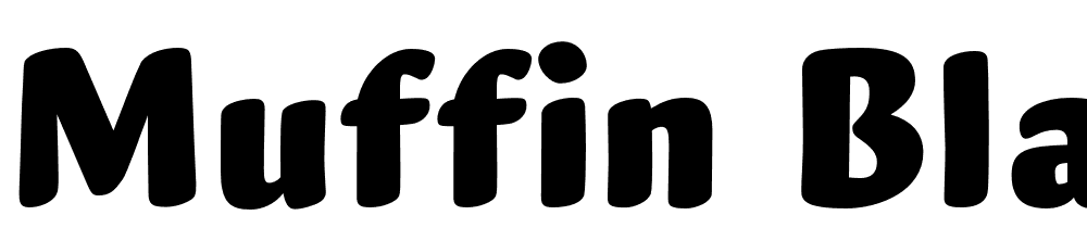 Muffin-Black font family download free