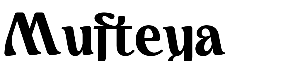 Mufteya font family download free