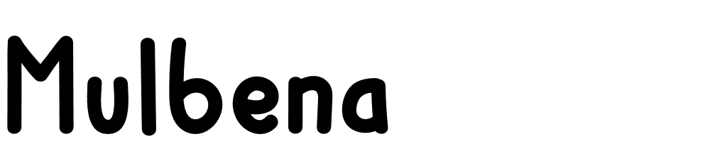 mulbena font family download free