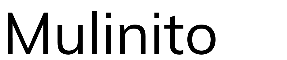 mulinito font family download free