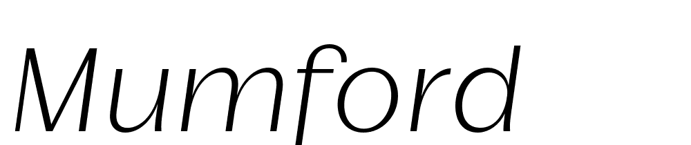 Mumford font family download free