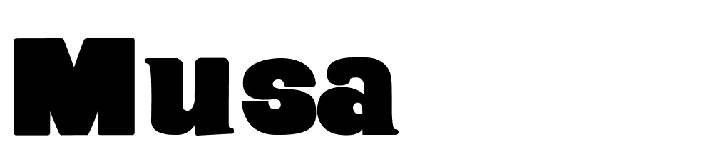 Musa font family download free