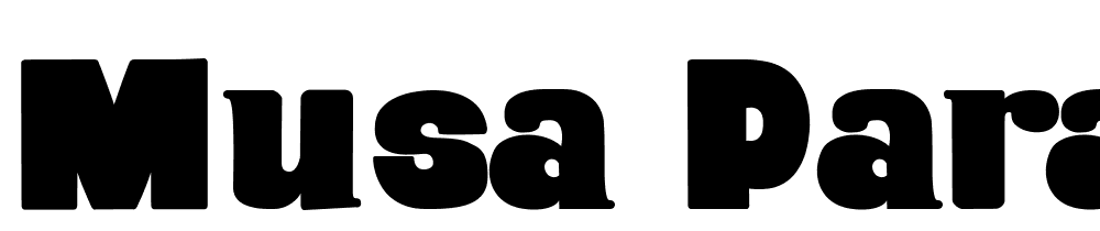 Musa-Paradisiaca font family download free