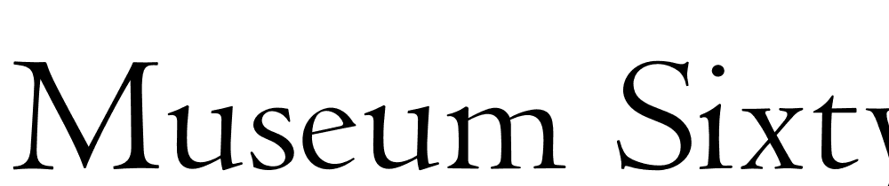 Museum-Sixty font family download free