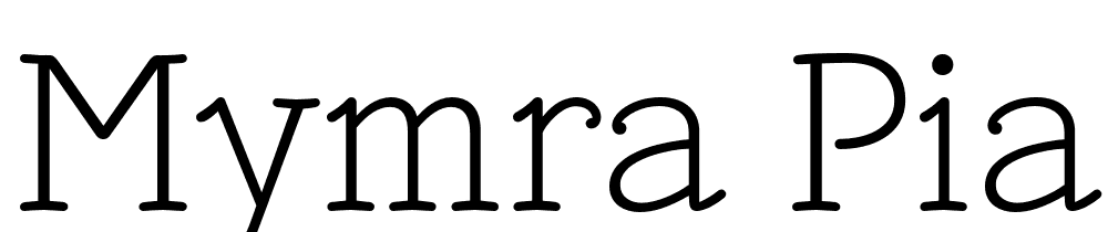 mymra-piano font family download free