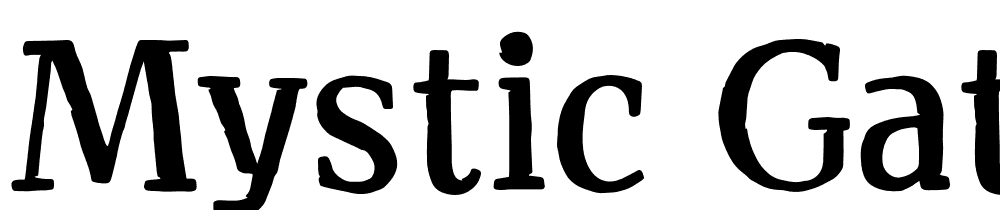 Mystic-Gate font family download free