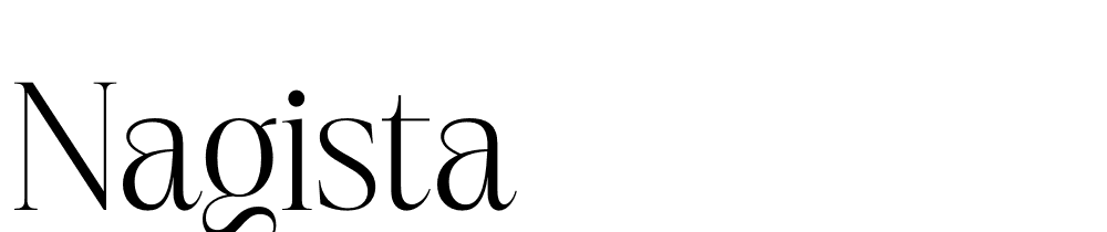 Nagista font family download free