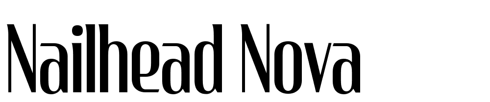 Nailhead Nova font family download free