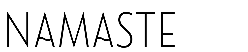 Namaste font family download free