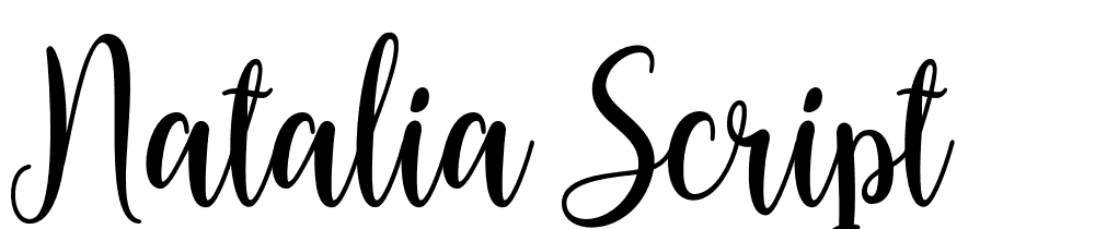 natalia-script font family download free