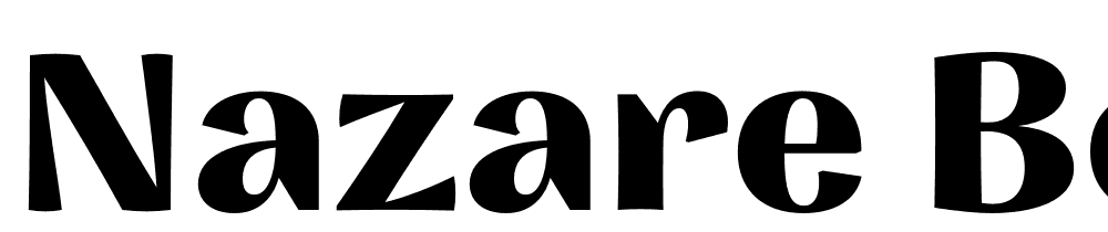 Nazare-Bold font family download free