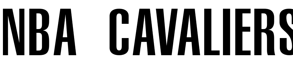 NBA-Cavaliers font family download free