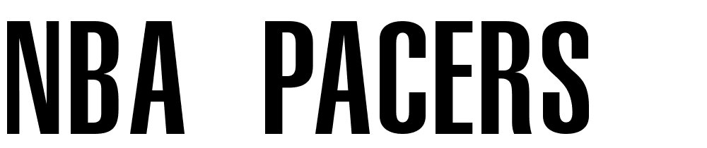 NBA-Pacers font family download free